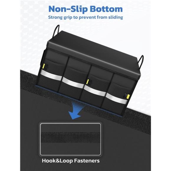 Car Trunk Organizer, Collapsible Waterproof Multi Compartments Car Organizer - Picture 5 of 7